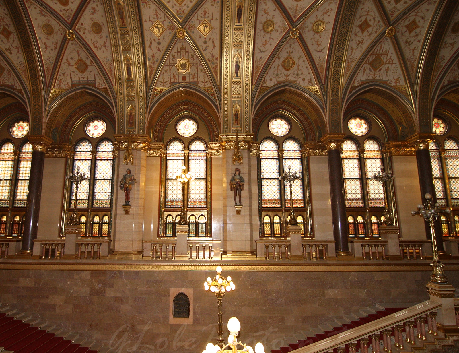 Magyar Országházban - In Hungarian Parliament