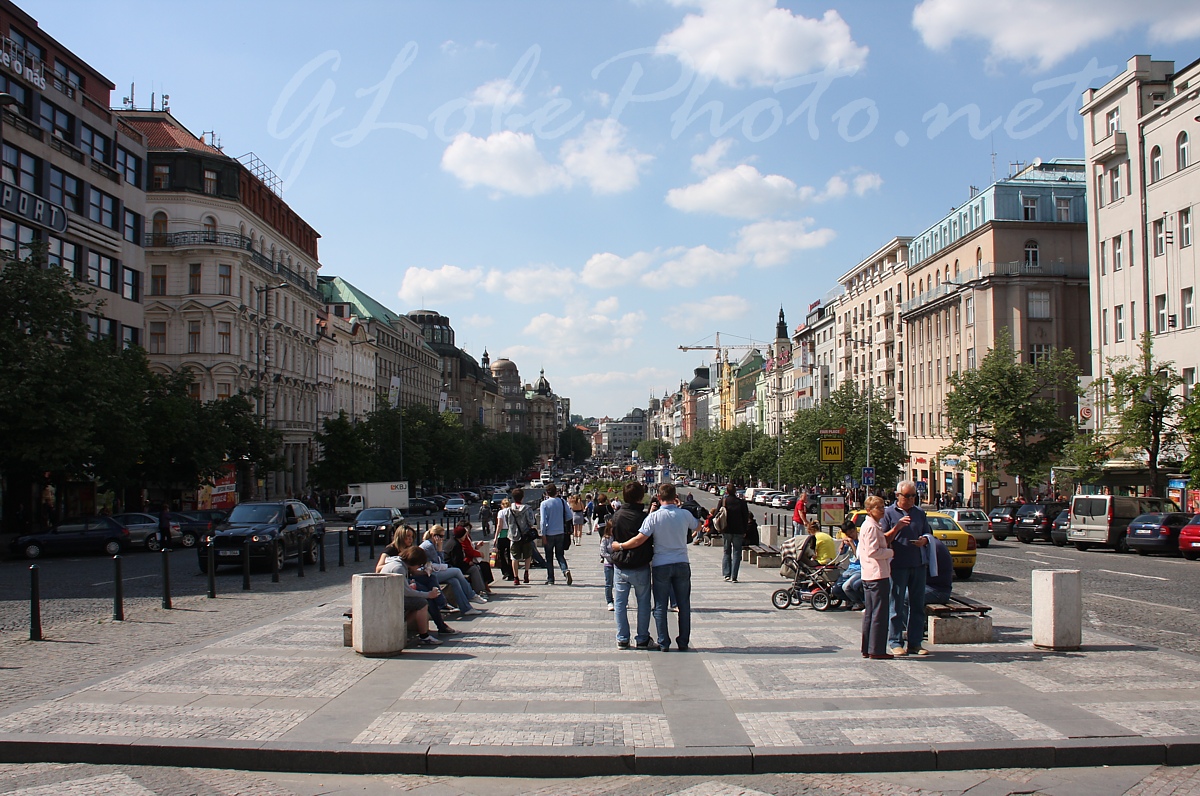 Prga, Vencel tr - Prague, Wenceslas square