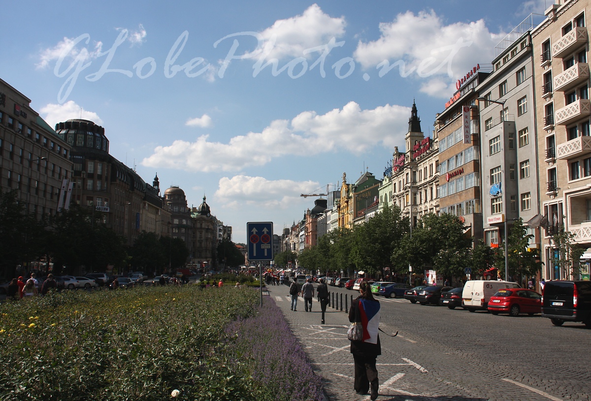 Prga, Vencel tr - Prague, Wenceslas square