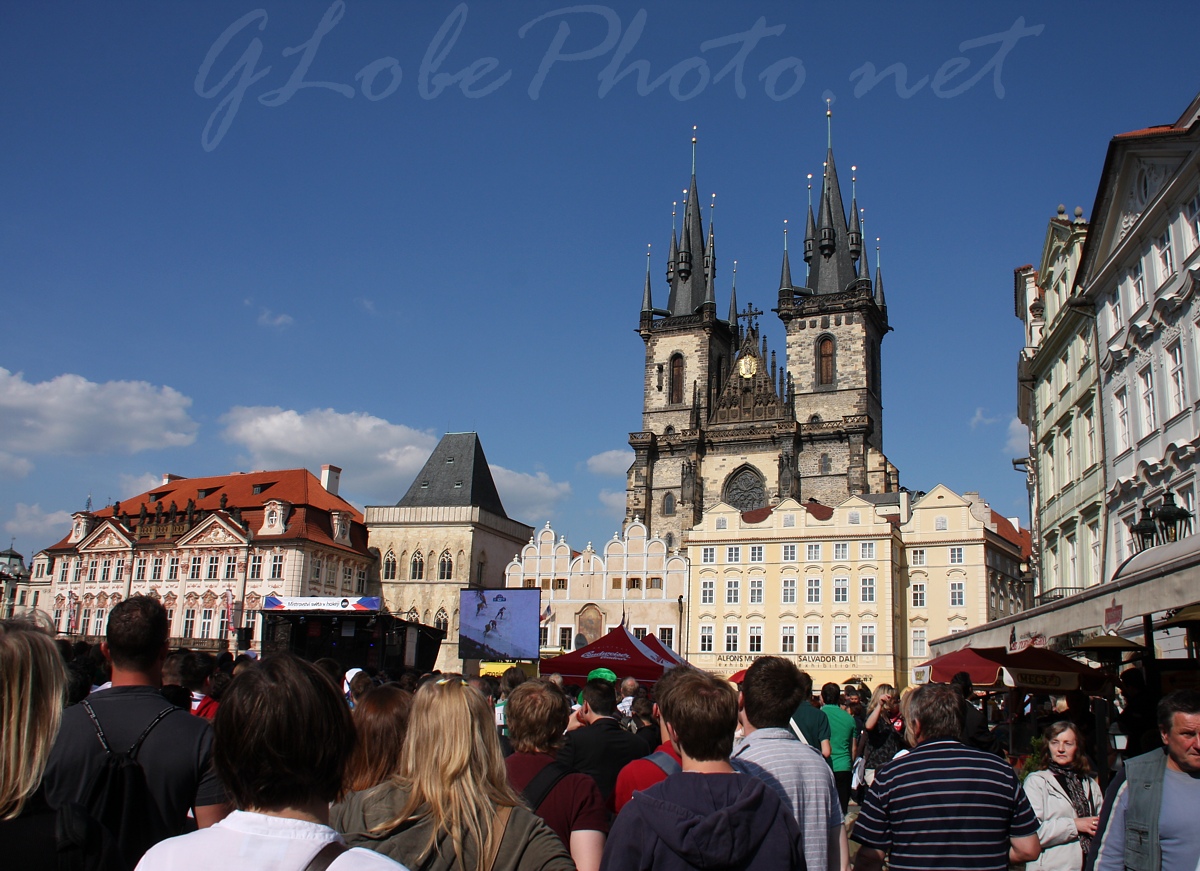 Prga, vros tr - Prague, Old Town square