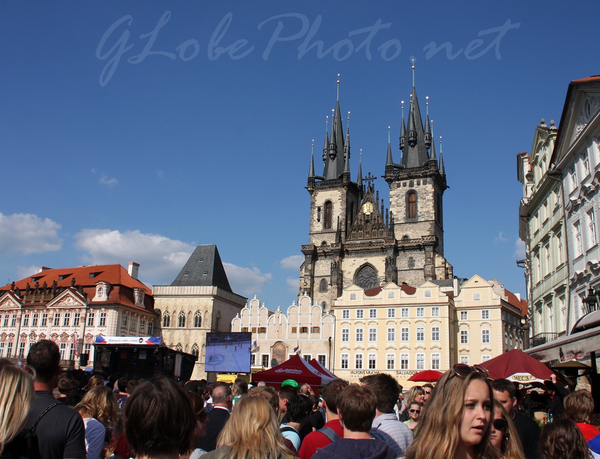 Prga, vros tr - Prague, Old Town square