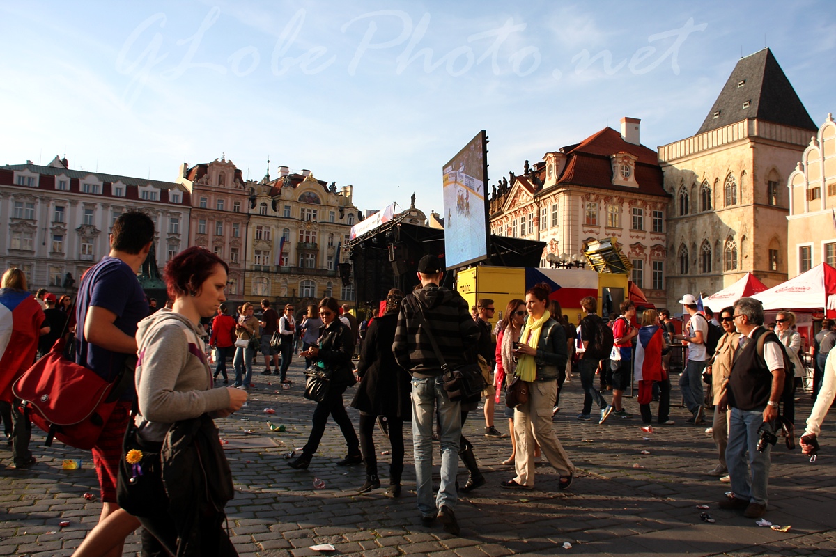 Prga, vros tr - Old Town square in Prague
